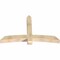Ekena Millwork Bellingham Rough Sawn Timber Gable Bracket, Douglas Fir, 72"W x 45"H x 6"D x 6"F, 15/12 Pitch GBW072X45X0606BEL00RDF - alternate 4